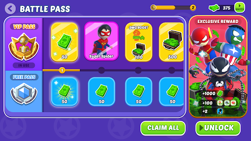 Stick Hero: superhéroe de cómic